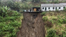 Imagem de 18 pessoas desalojadas em Santo António (vídeo)