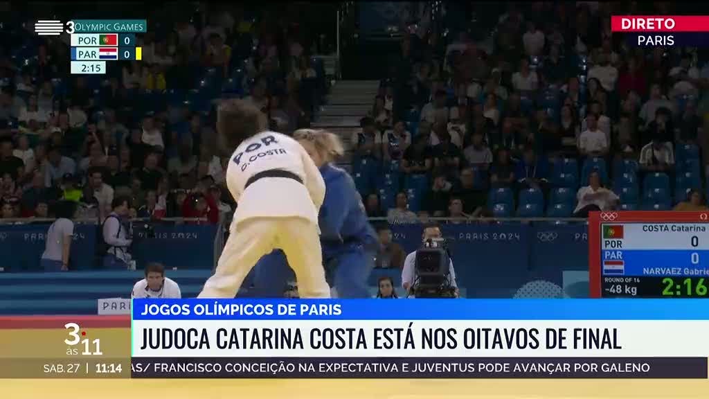 Catarina eliminada dos Jogos de Paris2024