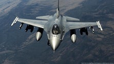 Imagem de EUA abertos a envio de caças F-16 para a Ucrânia