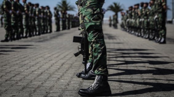 Imagem de Oito recrutas internados no Hospital Militar