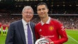 Imagem de Cristiano Ronaldo volta a mostrar o seu descontentamento em Manchester (áudio)