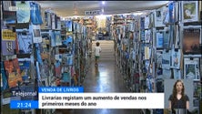 Livrarias registam um aumento na procura de livros (vídeo)