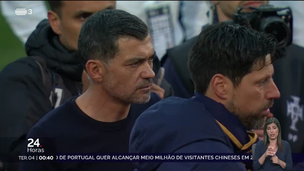 Acaba a era de Sérgio Conceição no comando técnico do FC Porto