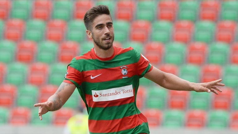 Imagem de Rodrigo Pinho pretende fazer mais golos na segunda época no Marítimo