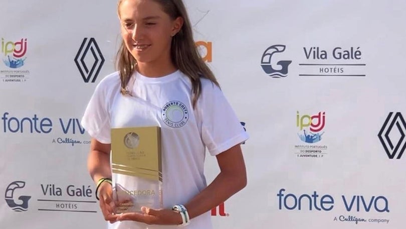 Imagem de Tenista Francisca Marote na segunda ronda do Torneio Internacional em França