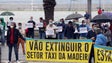 Imagem de Dezenas de taxistas madeirenses manifestaram-se contra Lei da Uber (Vídeo)