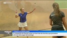 Torneio internacional de Squash promete oferecer jogos competitivos (vídeo)