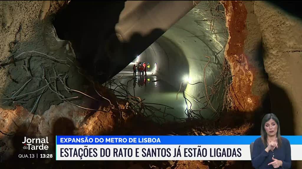 Metro de Lisboa. Estações do Rato e Estrela já estão ligadas