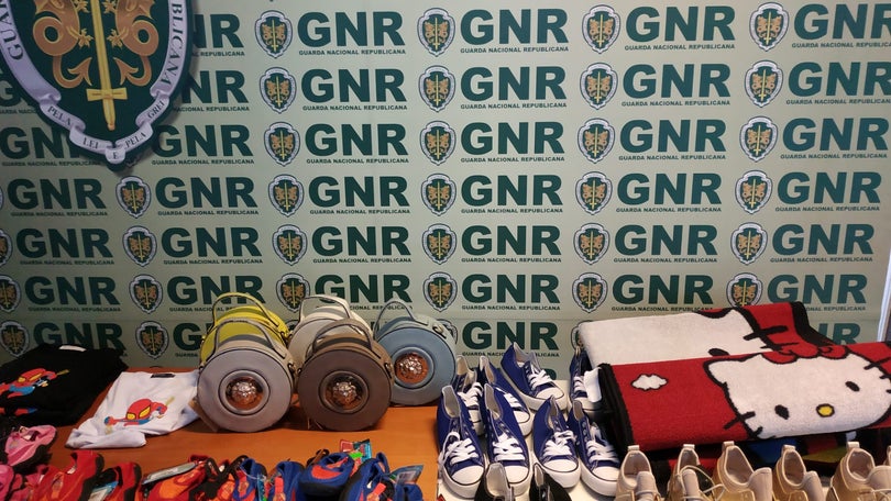Imagem de GNR apreendeu artigos contrafeitos no Funchal