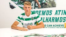 Imagem de Madeirense assina contrato profissional com o Sporting