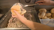 Imagem de Noite das sandes de carne de vinho e alhos (vídeo)