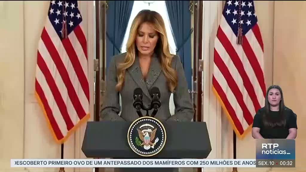 Primeira-dama nega ligação ao caso Jeffrey Epstein