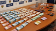 PSP apreende cocaína e 312 mil euros no Funchal