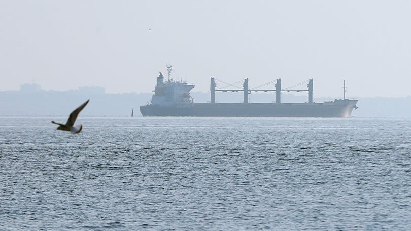 Três navios com mais de 58 mil toneladas de cereais partiram de Odessa