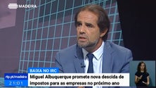Imagem de Miguel Albuquerque promete baixar impostos para as empresas no próximo ano (Vídeo)