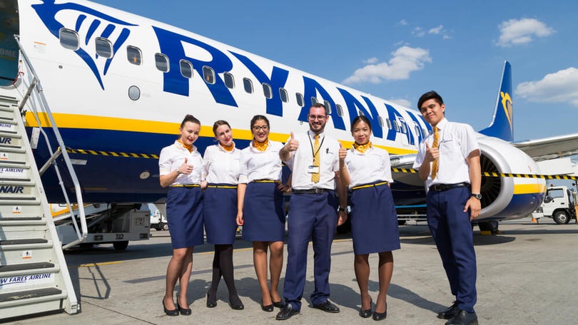 Imagem de Ryanair em greve entre hoje e domingo