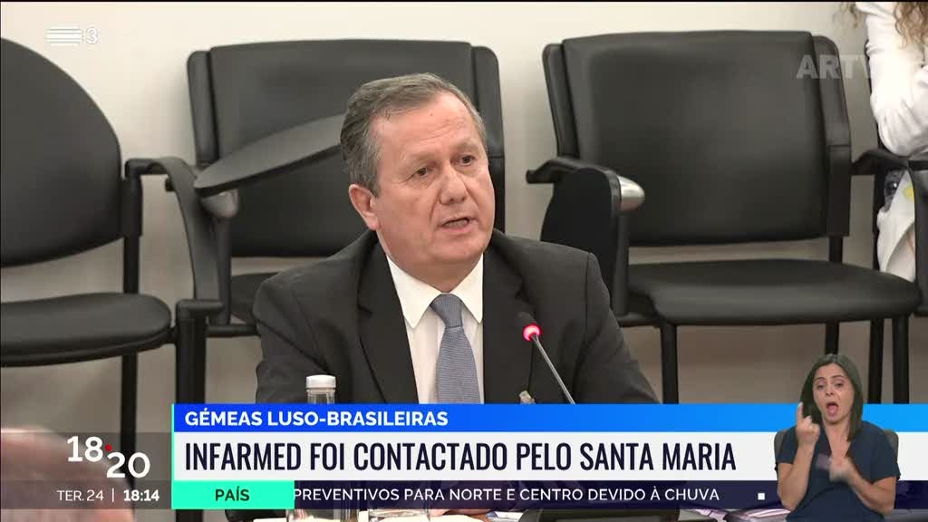 Caso das gémeas. Presidente do Infarmed confirma ter recebido email do Santa Maria