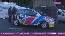 Imagem de Pedro Gaspar e Vítor Craveiro, dupla que compete pela primeira vez no Troféu Yaris, testaram o carro com o qual vão competir