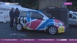 Imagem de Pedro Gaspar e Vítor Craveiro, dupla que compete pela primeira vez no Troféu Yaris, testaram o carro com o qual vão competir
