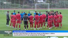 Treino do Marítimo sem Tulipa (vídeo)