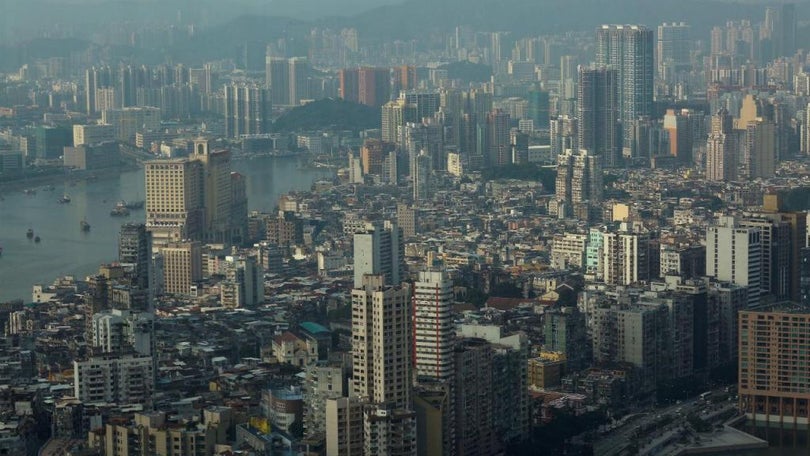 Imagem de Macau eleva nível de alerta devido à aproximação de ciclone