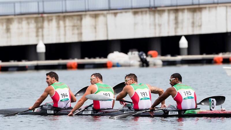 Canoístas portugueses terminam em oitavo lugar