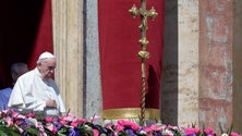 Imagem de Papa apela à paz na mensagem da Páscoa
