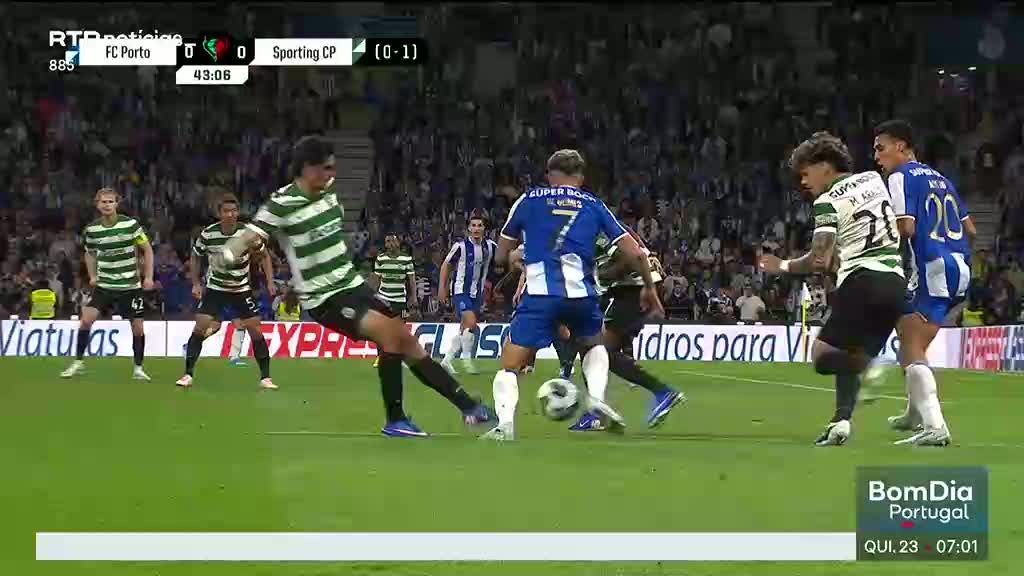 Taça de Portugal. Sporting elimina FC Porto e segue para a final