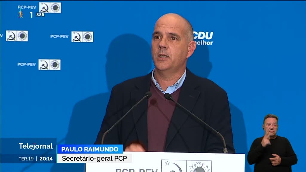 CDU e o combate à direita. "Um voto no PS é um voto perdido"