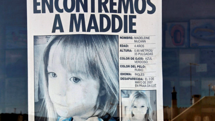 Imagem de Maddie: MP faz levantamento de processos que envolvem suspeito no desaparecimento