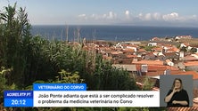 João Ponte admite dificuldades em recrutar médico veterinário para o Corvo [Vídeo]