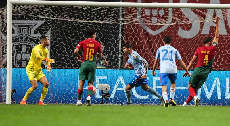 Portugal perde com Espanha e falha «final four» da Liga das Nações