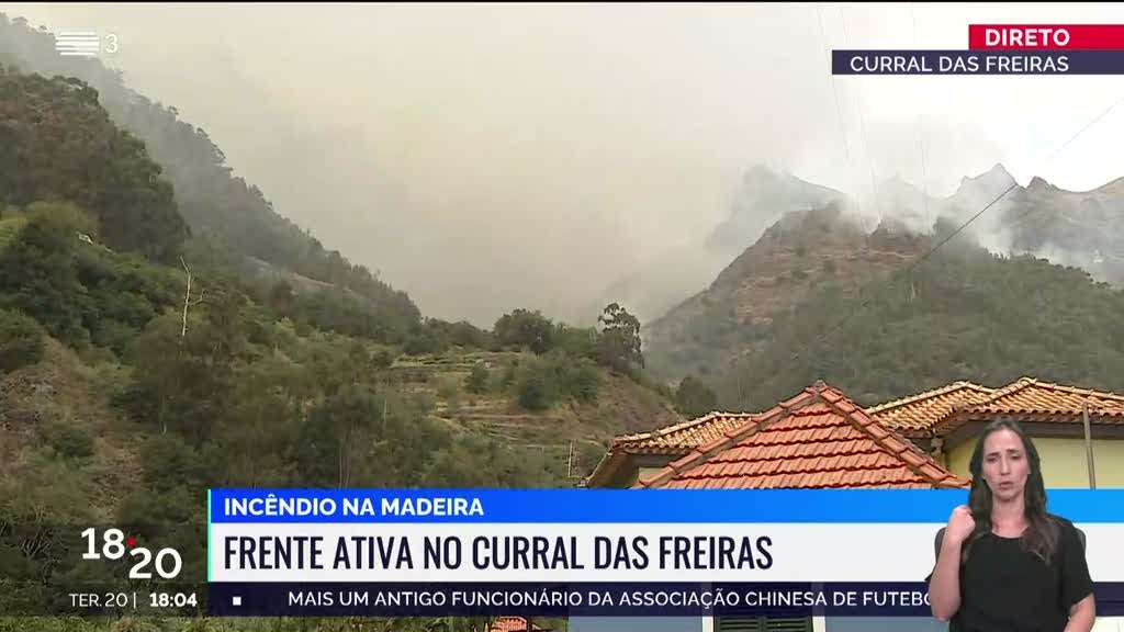 Frente ativa no Curral das Freiras preocupa