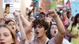 Imagem de Manifestantes reclamam melhores condições de vida em Faro