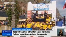 Imagem de João Silva venceu o Rali da Calheta, com duas décimas de segundo de vantagem para Alexandre Camacho, que foi segundo