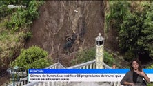 Imagem de Câmara do Funchal notifica 35 proprietários para recuperarem muros (vídeo)