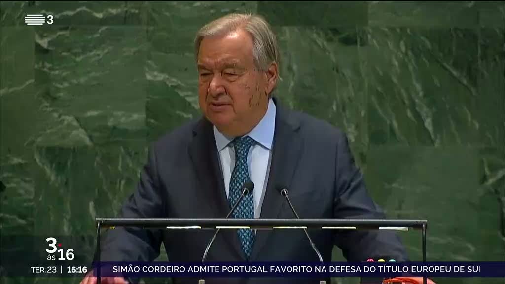 Guterres aponta as Nações Unidas como uma "bússola moral"