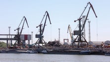 Imagem de Mísseis russos atingem porto de Odessa