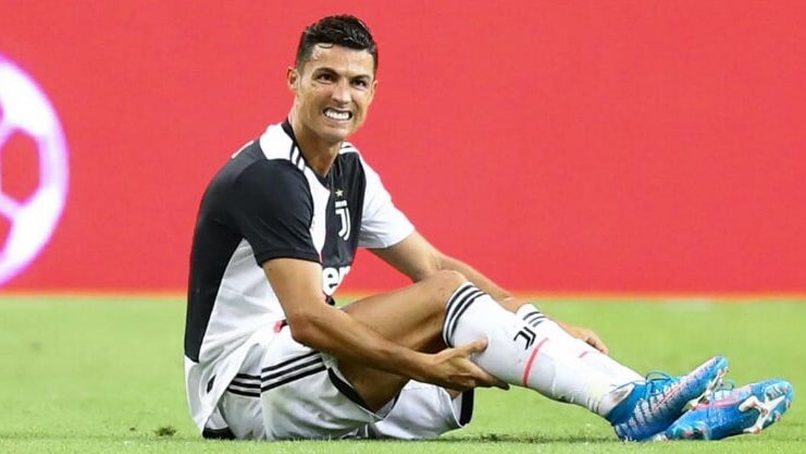 Imagem de Ronaldo falha visita a Atalanta devido a lesão