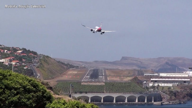 Vento está a condicionar Aeroporto da Madeira