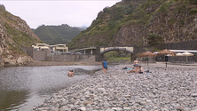Imagem de São Jorge oferece única praia fluvial da Madeira (vídeo)