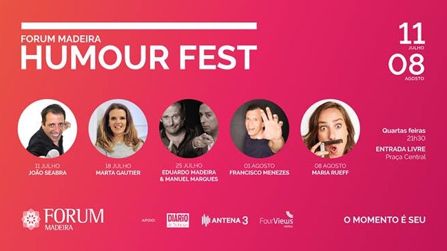 Imagem de Humor Fest no Funchal até 08 de agosto