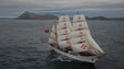 Imagem de Navio-escola Sagres da Marinha celebra 60 anos com a Bandeira Portuguesa