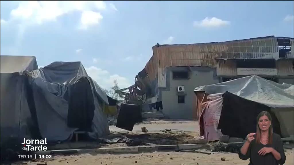 Bombardeamentos intensos a Gaza