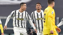 Imagem de Ronaldo bisa na vitória da Juventus sobre o Cagliari