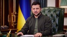 Imagem de Biografia de Zelensky publicada em Portugal a 17 de maio