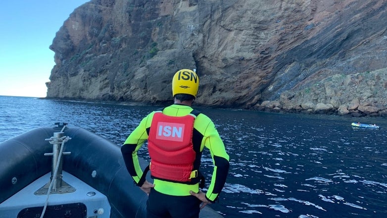 Imagem de Falso alerta numa assistência de embarcação na Ponta do Sol
