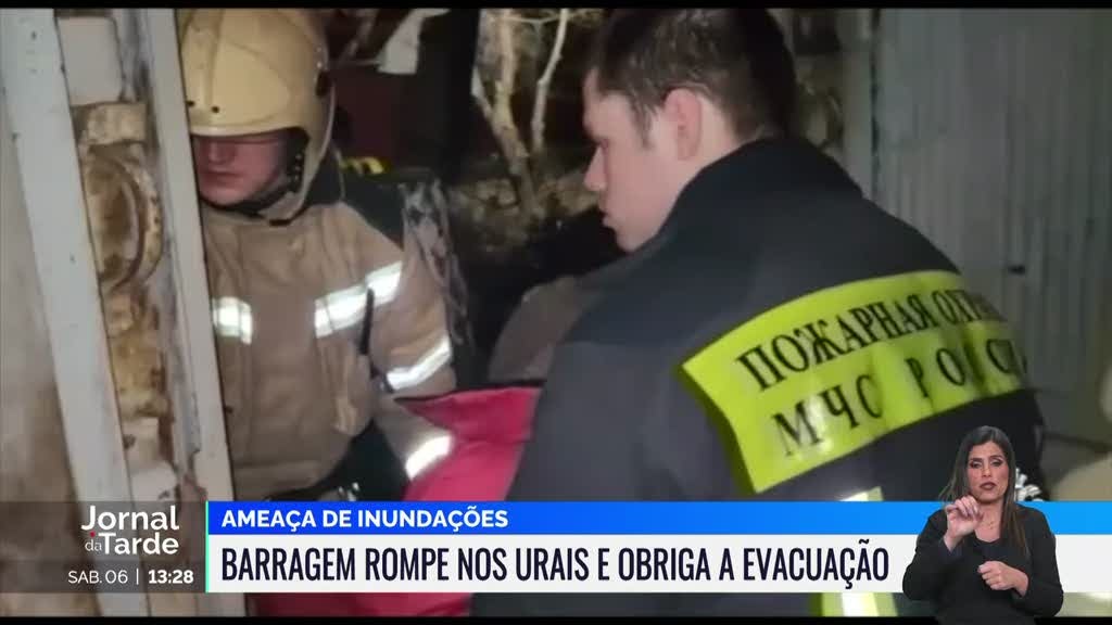 Rompimento de barragem obriga a evacuação em massa na Rússia