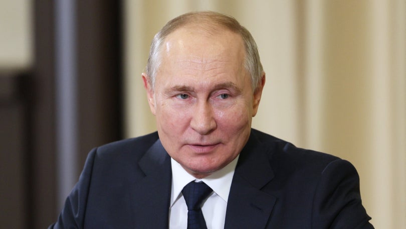 Imagem de Putin pede mais cooperação militar entre a Rússia e a China