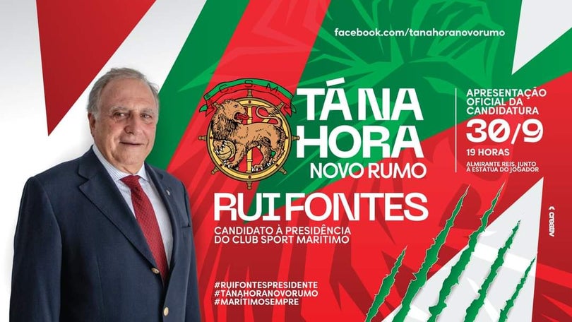 Os nomes da lista de Rui Fontes